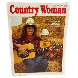 Country Woman Magazine Sept. Oct. 1991 Vol 21 No. 5 Cooking Crafts Design